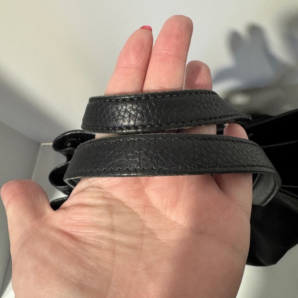 Authentic Prada Nylon & Leather Shoulder Bag - Picture 3 of 12